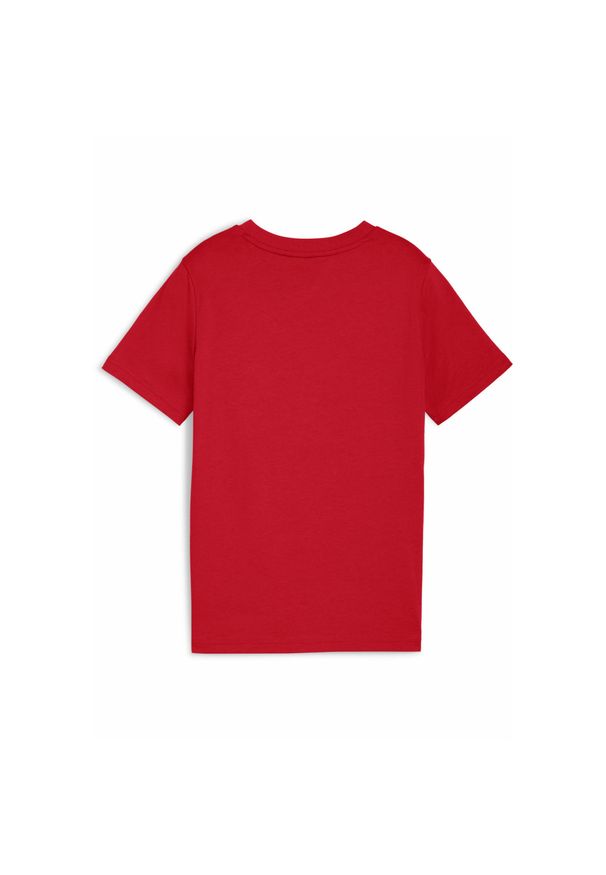 Puma - Młodzieżowa koszulka z grafiką sneakersów PUMA For All Time Red. Kolor: czerwony. Sport: joga i pilates