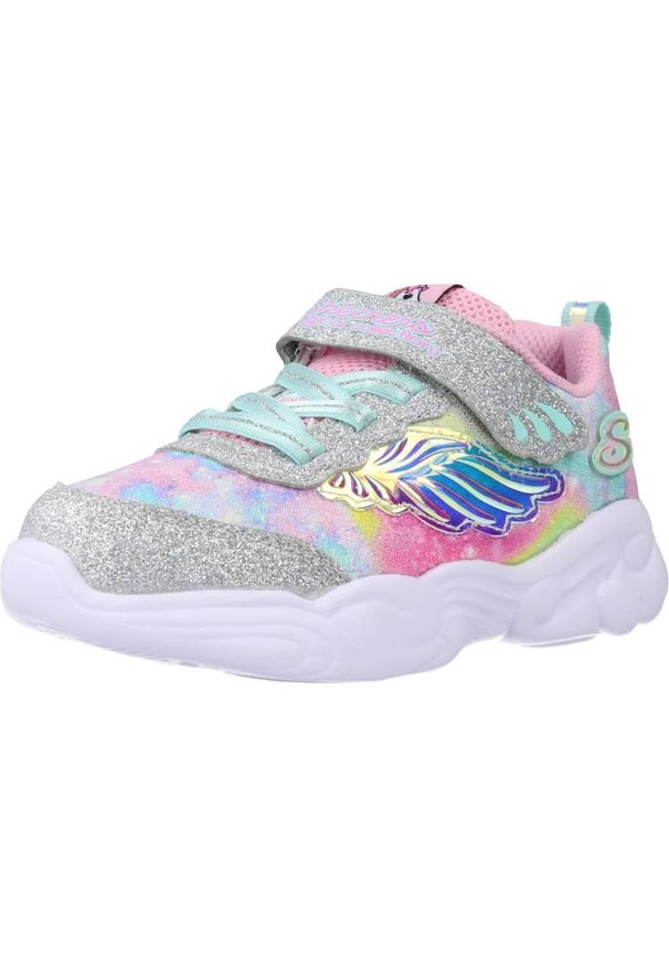 skechers - Buty SKECHERS UNICORN STORM Wielokolorowy. Okazja: na co dzień. Kolor: wielokolorowy. Materiał: tkanina