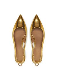 Lauren Ralph Lauren - LAUREN RALPH LAUREN Sandały Lolah II 802935635002 Złoty. Kolor: złoty. Materiał: skóra #4