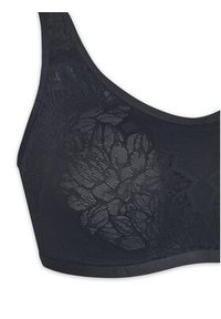 Triumph Biustonosz top Fit Smart 10202460 Czarny. Kolor: czarny. Materiał: syntetyk #7