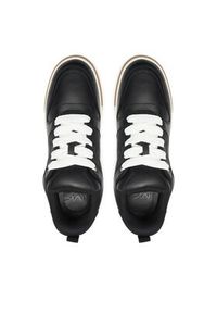 MICHAEL Michael Kors Sneakersy Barett Lace Up 42F3BRFS2L Czarny. Kolor: czarny. Materiał: skóra