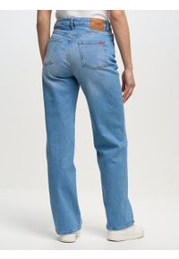 Big-Star - Spodnie jeans damskie loose Meghan 311. Stan: podwyższony. Kolor: niebieski
