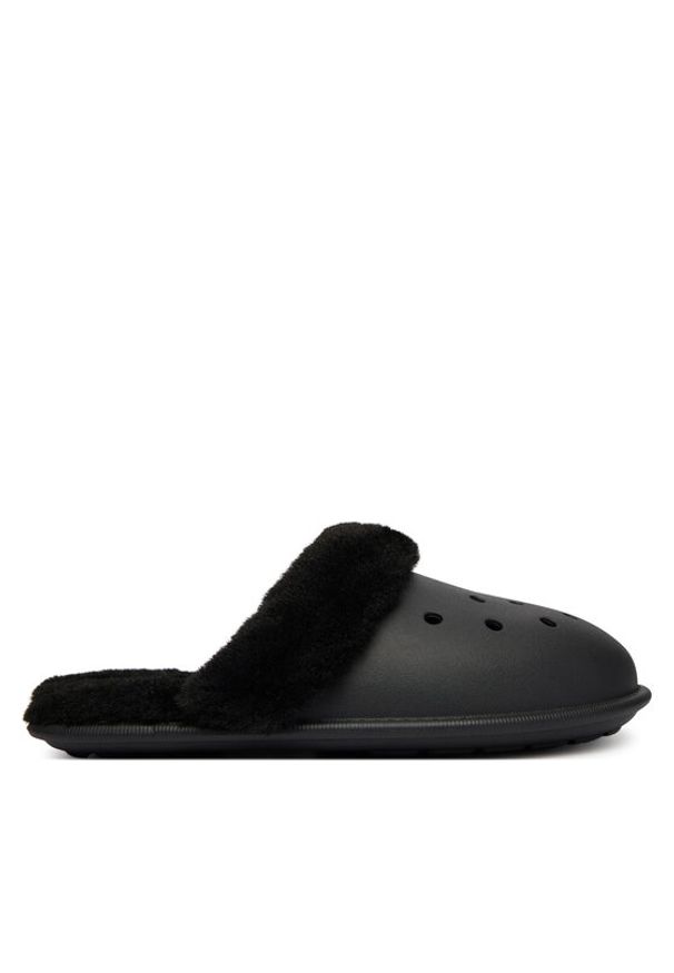 Crocs Kapcie Classic Fuzz Scuff 212143 Czarny. Kolor: czarny