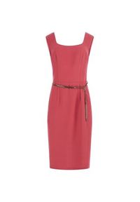 Marciano Guess Sukienka 173845 Koralowy Classic Fit. Kolor: pomarańczowy