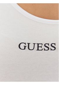 Guess Body W5GP25 J1314 Biały Slim Fit. Kolor: biały. Materiał: bawełna #4