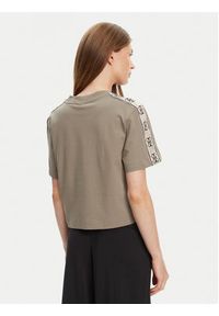 Guess T-Shirt V3RI08 I3Z14 Zielony Regular Fit. Kolor: zielony. Materiał: bawełna #4