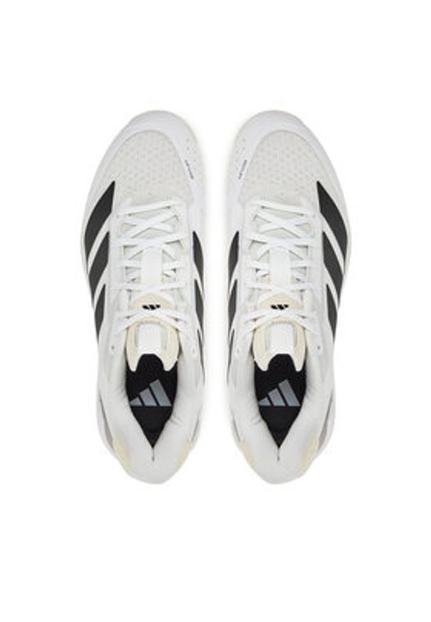 Adidas - adidas Buty do tenisa adizero Ubersonic 5 Clay IH2563 Biały. Kolor: biały. Materiał: materiał. Sport: tenis