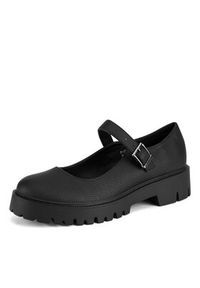 DeeZee Loafersy 8-829-1 Czarny. Kolor: czarny. Materiał: syntetyk, materiał