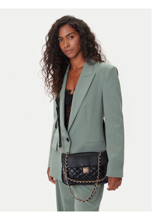 Monnari Torebka BAGIMP0-24Z-BAG6280-K020D000-R00 Czarny. Kolor: czarny. Materiał: skórzane