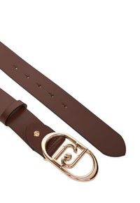 Liu Jo Pasek Damski Hips Belt 3,5 Cm AF5242 P0062 Brązowy. Kolor: brązowy. Materiał: skóra