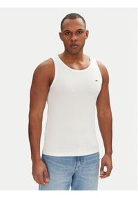 Tommy Jeans Komplet 2 tank topów DM0DM20769 Kolorowy Slim Fit. Materiał: bawełna. Wzór: kolorowy #7