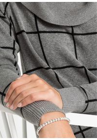 bonprix - Długi sweter. Kolor: szary. Długość: długie #2