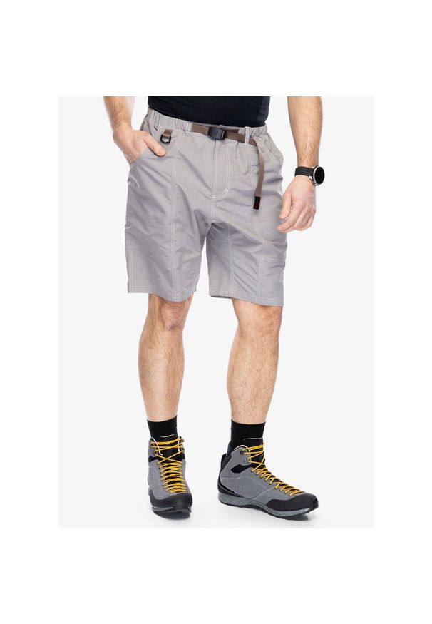 Spodenki turystyczne męskie Gramicci Shell Gear Short. Kolor: szary. Sport: turystyka piesza