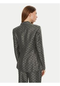 LOLA CASADEMUNT Marynarka MF2402003 Szary Regular Fit. Kolor: szary. Materiał: syntetyk #2