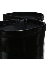 Jenny Fairy Kozaki GLOSSY-02KW Czarny. Kolor: czarny. Materiał: skóra #3