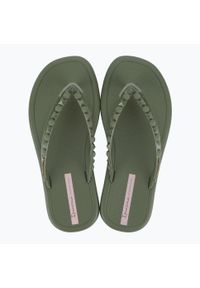 Japonki damskie Ipanema Meu Sol Thon. Kolor: zielony. Materiał: syntetyk, materiał