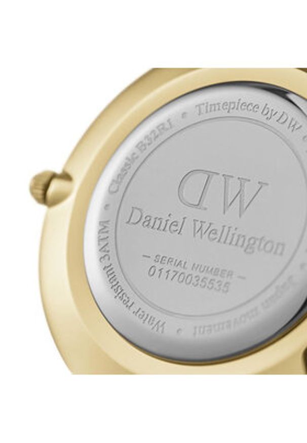 Daniel Wellington Zegarek Petite Yg Mesh DW00100347 Złoty. Kolor: złoty. Materiał: mesh