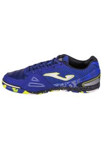 Buty piłkarskie męskie Joma Mundial In. Zapięcie: sznurówki. Kolor: niebieski. Materiał: guma, materiał, tkanina, syntetyk. Szerokość cholewki: normalna. Sport: piłka nożna