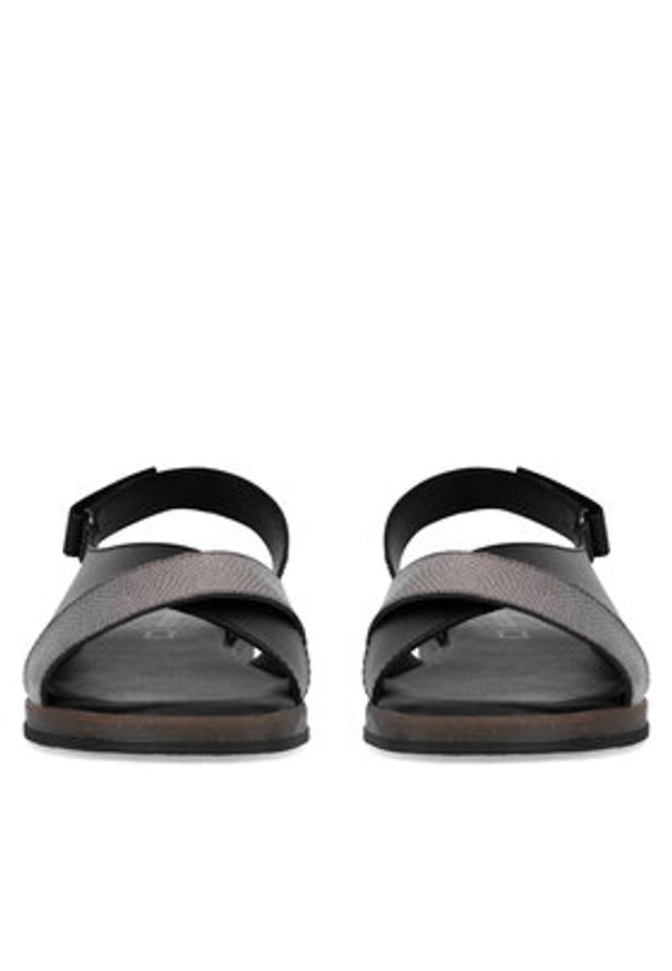 Lasocki Sandały WI16-740A-01 Czarny. Kolor: czarny. Materiał: skóra