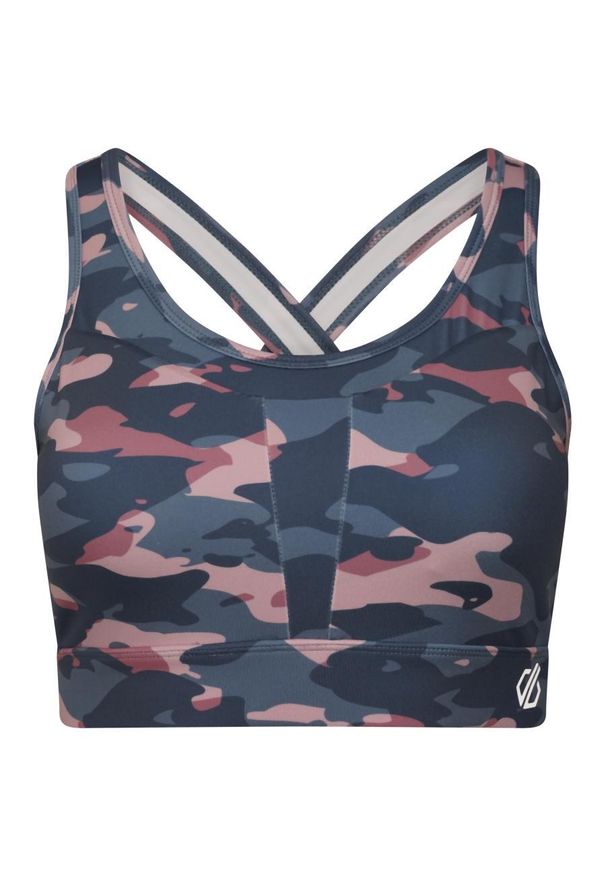 DARE 2B - Stanik sportowy damski Mantra. Kolor: wielokolorowy. Materiał: elastan, poliester. Sport: fitness