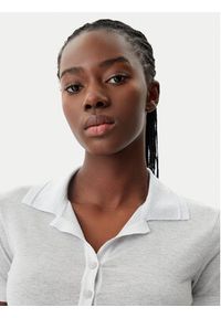 Patrizia Pepe Sweter 8K0279/K128-W180 Srebrny Regular Fit. Kolor: srebrny. Materiał: syntetyk #4