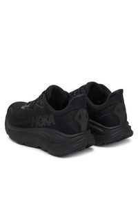 HOKA - Hoka Buty do biegania Clifton 10 Wide Czarny. Kolor: czarny. Materiał: materiał #6