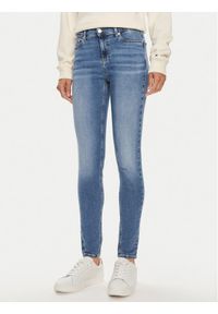 Tommy Jeans Jeansy Nora DW0DW19255 Niebieski Skinny Fit. Kolor: niebieski