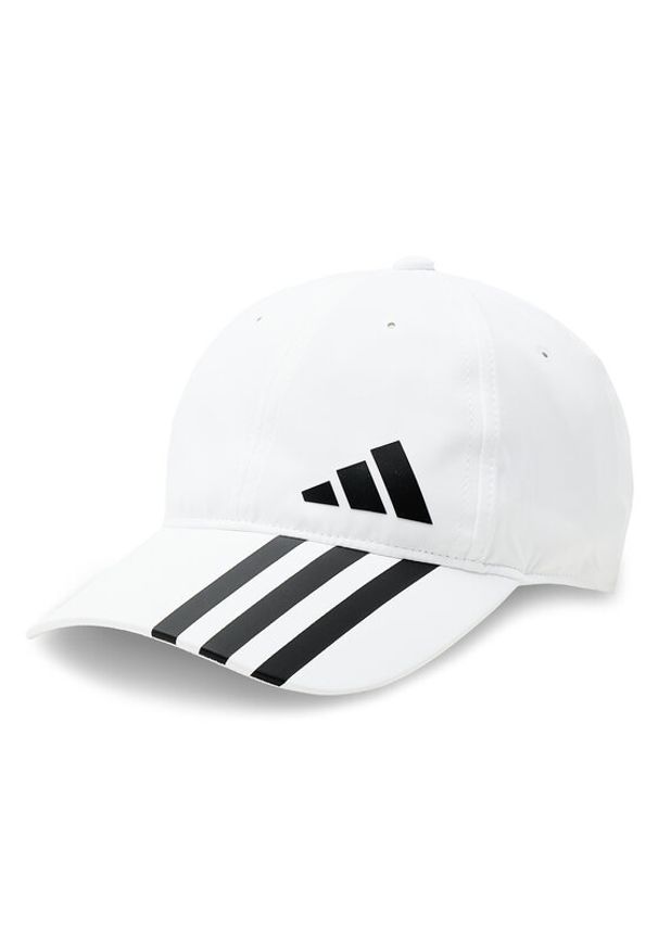 Adidas - adidas Czapka z daszkiem Bball HT2044 Biały. Kolor: biały