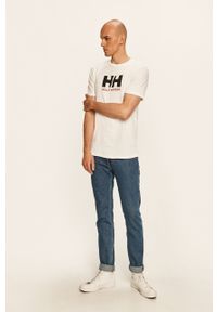 Helly Hansen t-shirt HH LOGO T-SHIRT 33979. Okazja: na co dzień. Kolor: biały. Materiał: dzianina. Wzór: aplikacja. Styl: casual #5