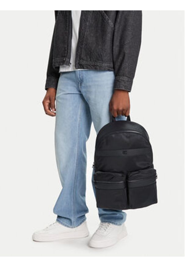 Hugo - HUGO Plecak Quantic N 50547405 Czarny. Kolor: czarny. Materiał: materiał