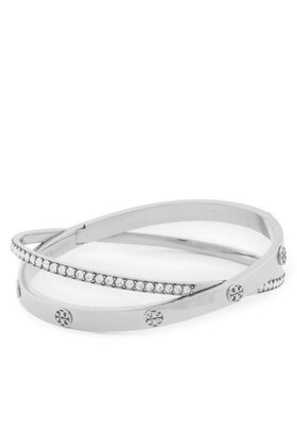 Tory Burch Bransoletka 184428 Srebrny. Materiał: ze stali nierdzewnej, ze stali. Kolor: srebrny