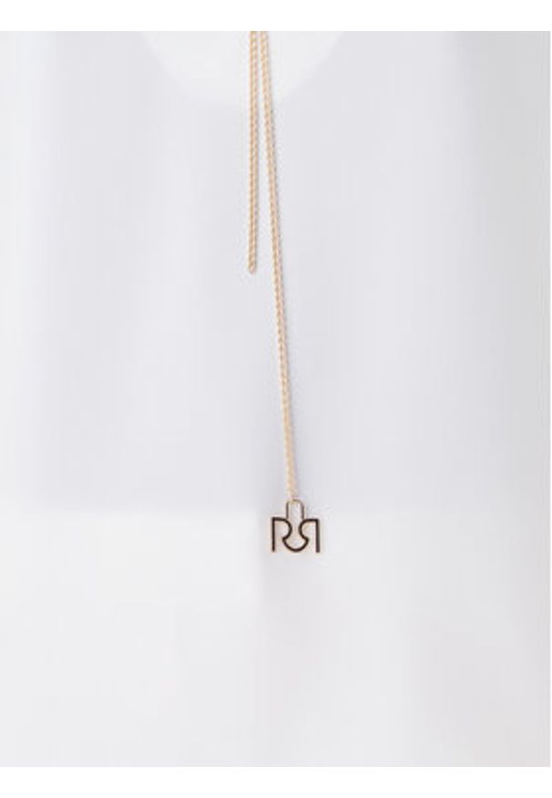 Rinascimento Bluzka CFC0127446003 Biały Regular Fit. Kolor: biały. Materiał: syntetyk