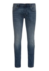 G-Star RAW - G-Star Raw Jeansy 3301 51001-8968-2965 Granatowy Slim Fit. Kolor: niebieski