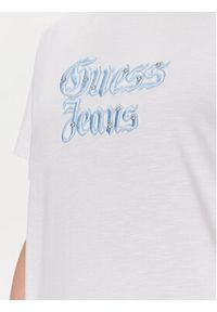 Guess T-Shirt W4RI49 K6XN4 Biały Regular Fit. Kolor: biały. Materiał: bawełna