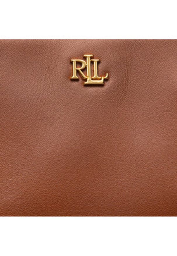 Lauren Ralph Lauren Torebka Marcy 26 431876725005 Brązowy. Kolor: brązowy. Materiał: skórzane