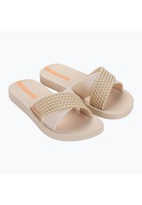 Klapki dziecięce Ipanema Street Kids. Kolor: beżowy. Styl: street