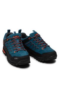 CMP Trekkingi Moon Low Trekking Shoe Wp 31Q4787 Niebieski. Kolor: niebieski. Materiał: skóra, zamsz. Sport: turystyka piesza