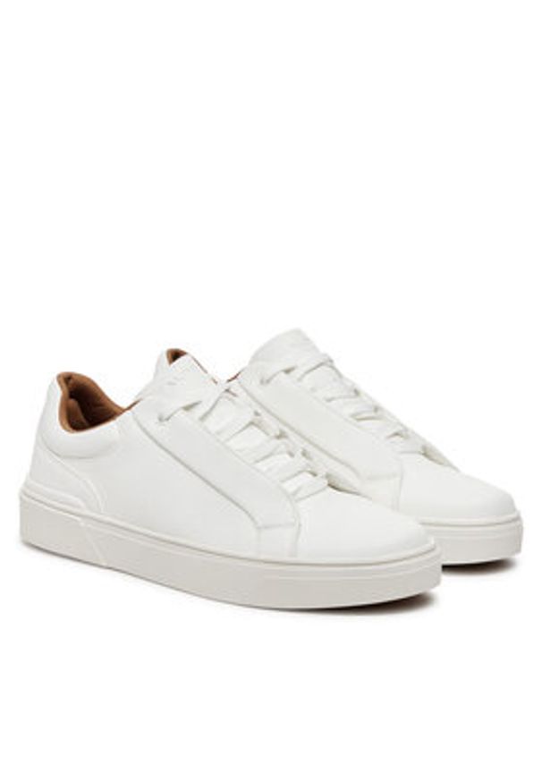 Aldo Sneakersy Luton 13847737 Biały. Kolor: biały. Materiał: skóra