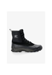 sorel - Buty zimowe męskie Sorel Buxton Lite Boot WP. Kolor: czarny. Sezon: zima. Sport: turystyka piesza