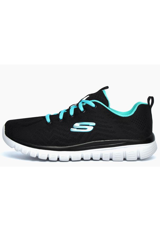 skechers - Buty damskie SKECHERS Graceful Get Connected. Okazja: na co dzień. Kolor: czarny