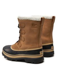 sorel - Sorel Śniegowce Caribou NM1000 Brązowy. Kolor: brązowy. Materiał: nubuk, skóra #3
