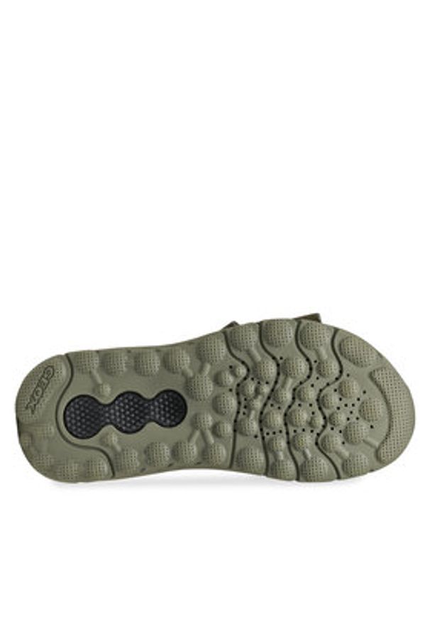 Geox Sandały U Spherica Actif X S U55L0A 0BC11 C3009 Khaki. Kolor: brązowy. Materiał: materiał