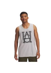 Odwracalny podkoszulek Under Armour Courtside. Kolor: biały. Sport: koszykówka #1