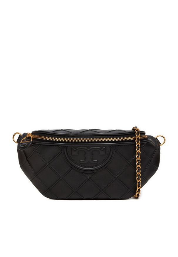 Tory Burch Saszetka nerka 160132 Czarny. Kolor: czarny. Materiał: skóra