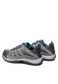 columbia - Columbia Trekkingi Crestwood BL4595 Szary. Kolor: szary. Materiał: skóra, zamsz