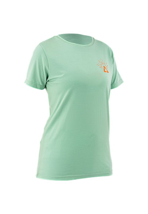 Koszulka damska LEATT T-Shirt Core Women. Kolor: zielony. Sport: kolarstwo