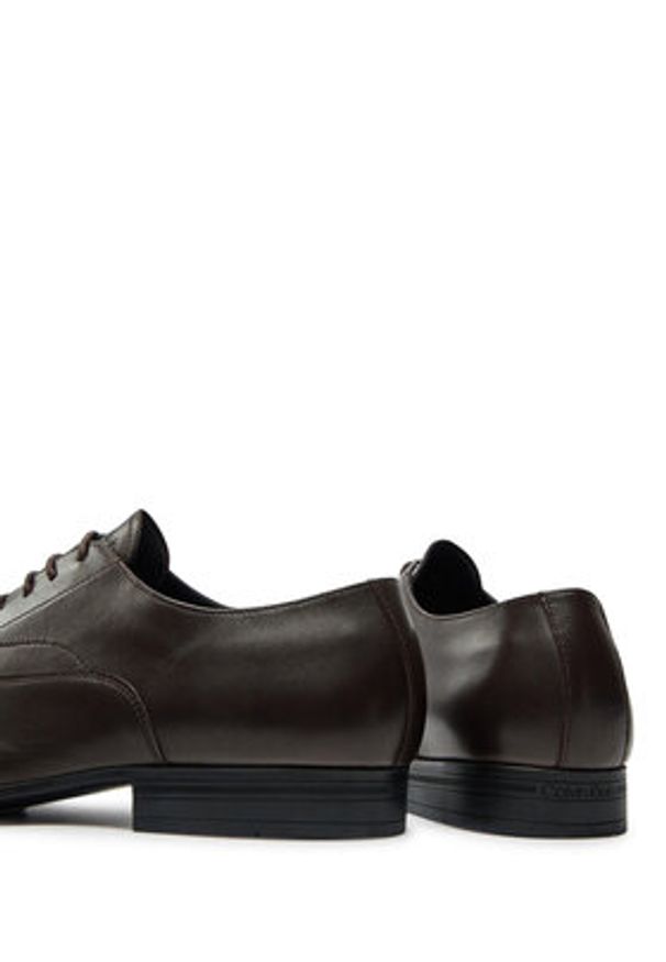 Calvin Klein Półbuty HM0HM01690 Brązowy. Kolor: brązowy. Materiał: skóra