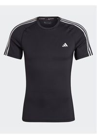 Adidas - adidas Koszulka techniczna Techfit 3-Stripes Training HD3525 Czarny Tight Fit. Kolor: czarny. Materiał: syntetyk. Technologia: Techfit (Adidas) #6