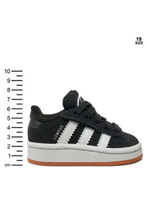 Adidas - adidas Sneakersy Campus 00s JI4335 Czarny. Kolor: czarny. Materiał: skóra, zamsz. Model: Adidas Campus