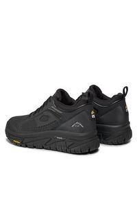 skechers - Skechers Sneakersy Arch Fit Road Walker Pyles Peak 237490/BBK Czarny. Kolor: czarny. Materiał: materiał #3